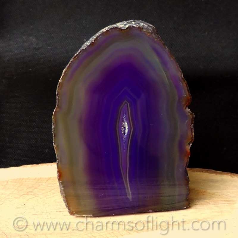 Agate Nodule - Purple